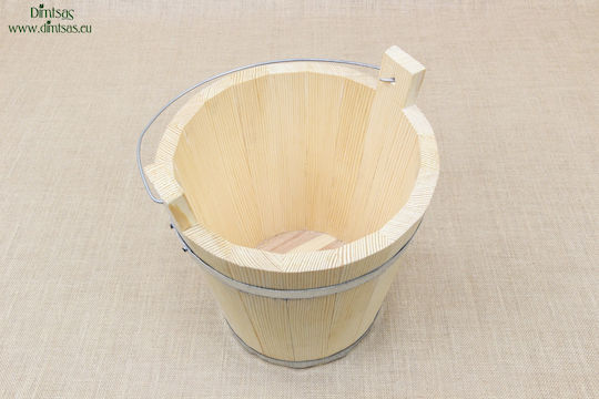 Decorative Bucket Garden Wooden DINS0024