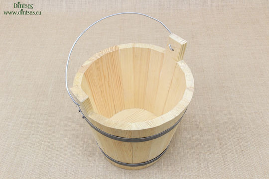 Decorative Bucket Garden Wooden DINS0023