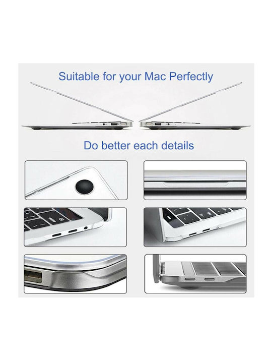 Wiwu iShield Ultra Thin Κάλυμμα για Laptop Macbook Air Pro 2016 13.3" σε Διάφανο χρώμα