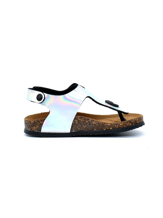 Biomodex Kinder Sandalen Anatomisch Silber