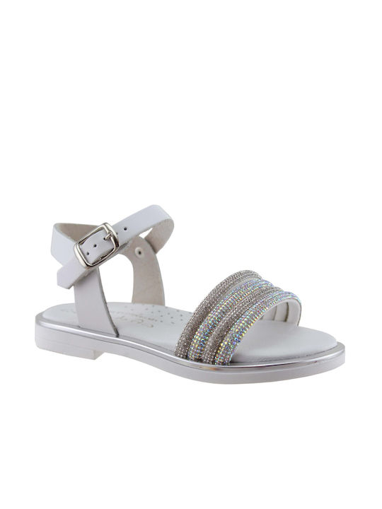 Scarpy Kids' Sandals White