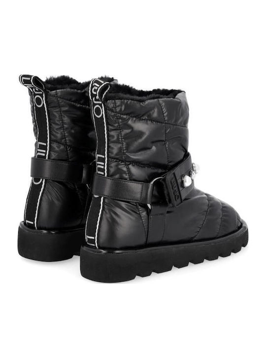 Stiefeletten Damen Schwarz