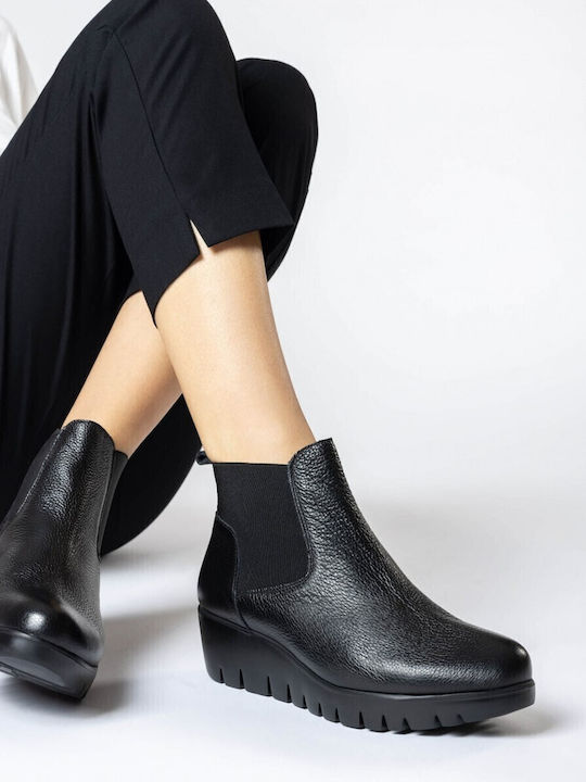 Wild Women's Ankle Boots Platform Black