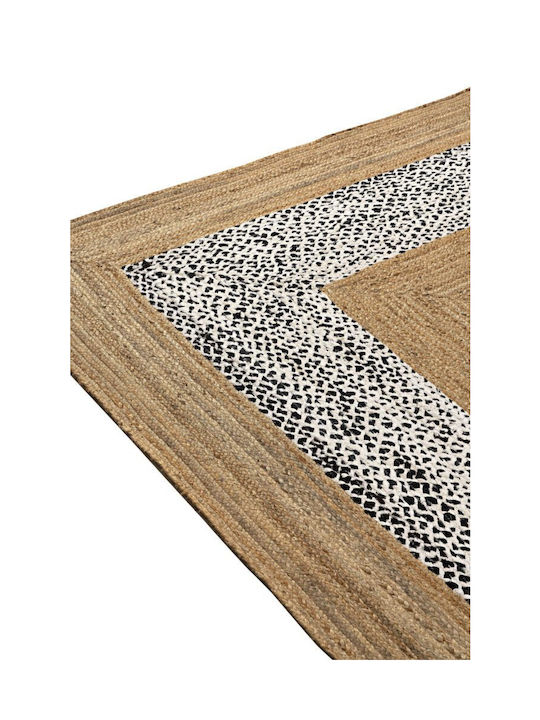 Teppich Rechteckig Sommer Korbweide Beige