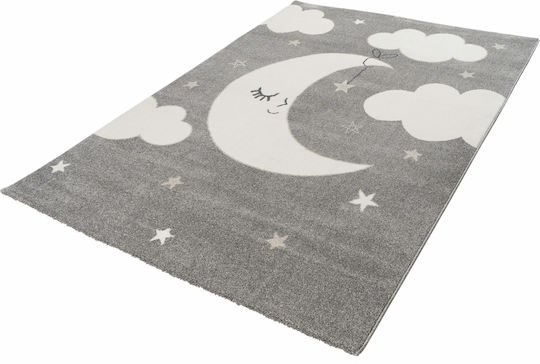 Παιδικό Χαλί Σύννεφα Γκρι 160x230cm Παιδικό Χαλί Σύννεφα Γκρι 160x230cm