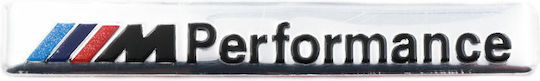 Car Flag Stickers Aluminum 2.5 x 2.5cm in Silver Color 1pcs