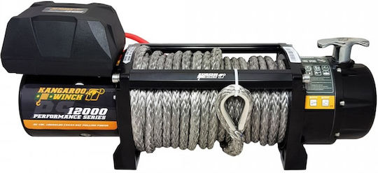 Electric 4x4 Car Winch 12V with Towing Capacity 5443kg
