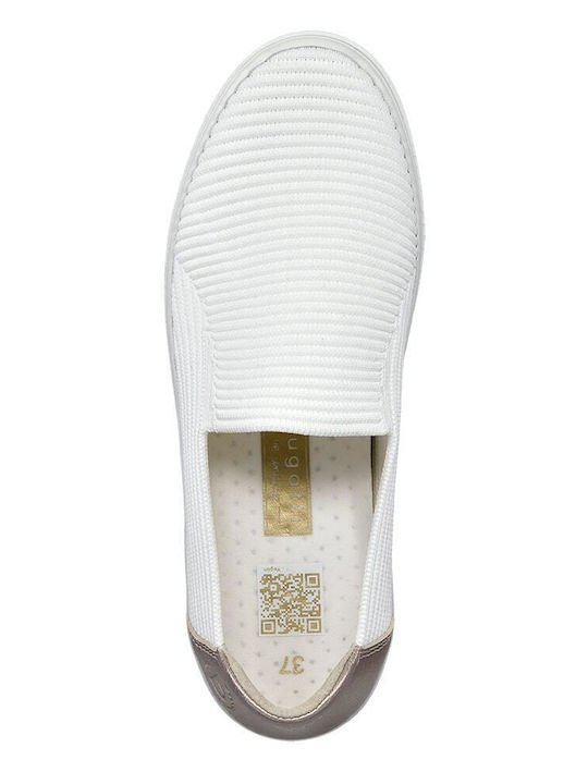 Bugatti Women's Slip-Ons White
