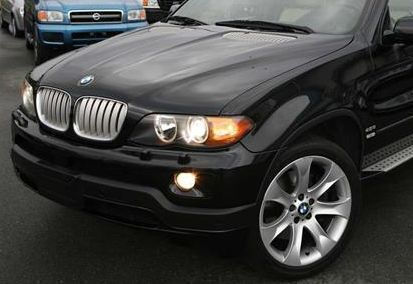 Car Headlight Angel Eye Ring 12V BMW X5 Yellow Color