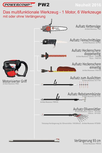 110CM-165CM Klappbar Stab Aluminium Stangensäge Verlängerung 1.65m