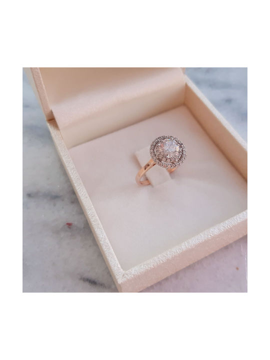 Single Stone from Rose Gold