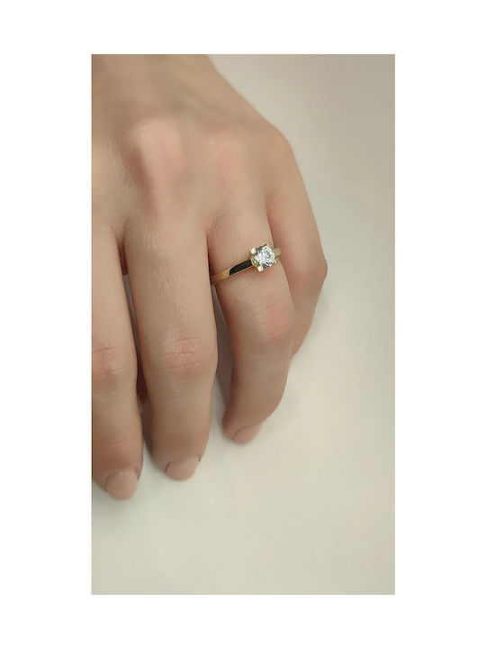 Single Stone from Gold 14K