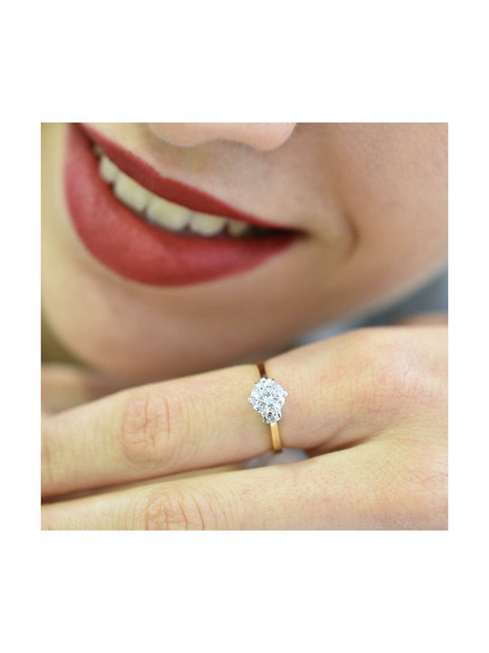 Single Stone from Gold 14K