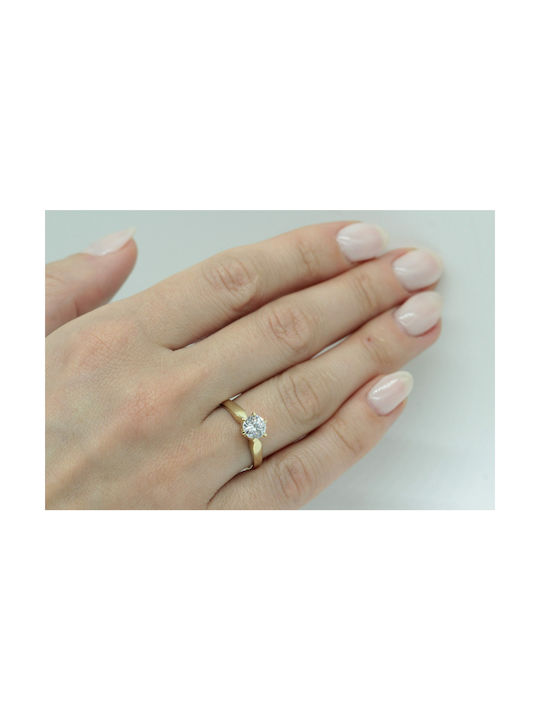 Single Stone from Gold 14K