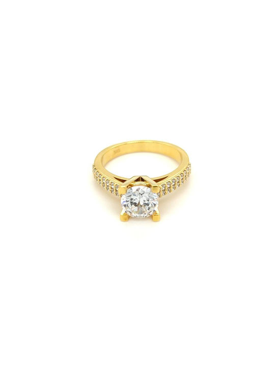 Single Stone from Gold 14K