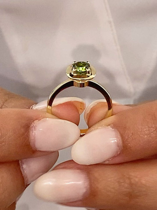 Единичен камък от Злато 18K