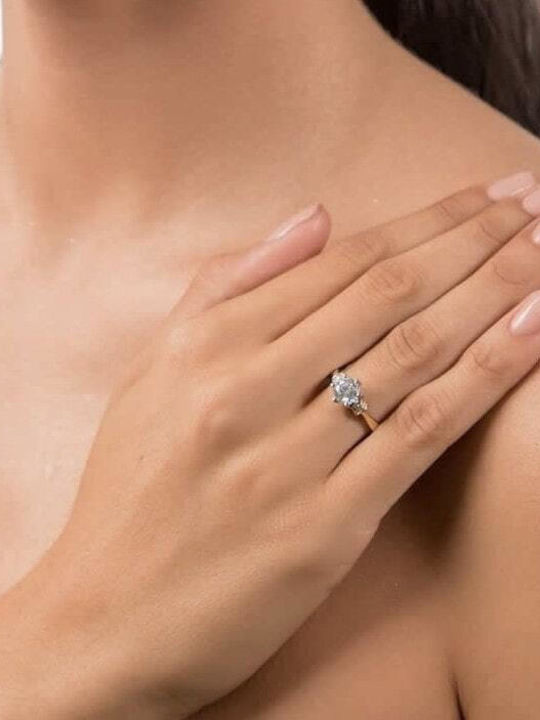 Eforo Einzelstein aus Gold 14K
