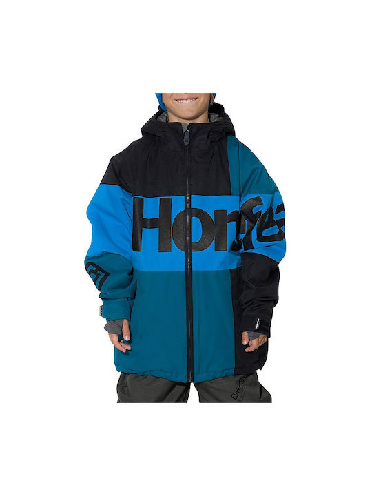 Horsefeathers Kids Casual Jacket Short with Hood Multicolour