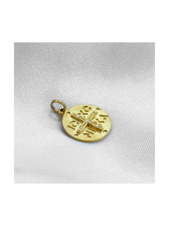 Pendant Kids Talisman Constantine from Gold 9K P-61855