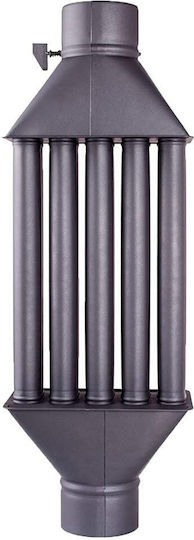 Топлообменник Chimney Pipe Метал 130мм Сив