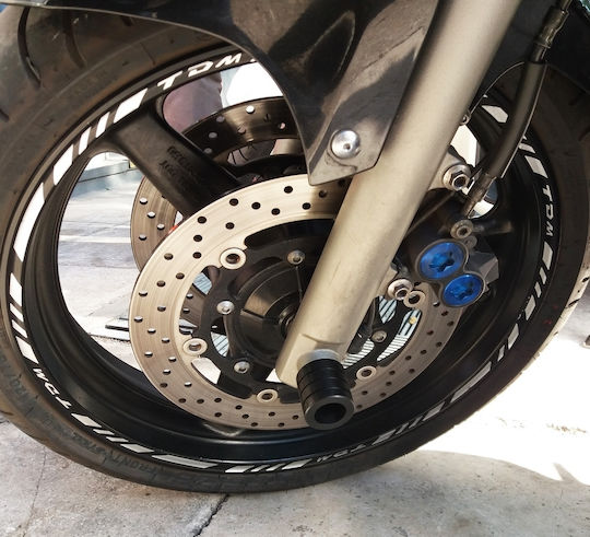 Moto Discovery Front Wheel Motorcycle Protective Sliders 001962