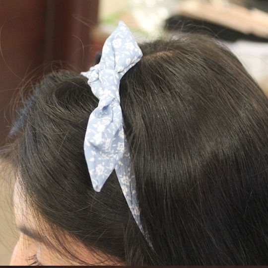 YTLI Scrunchie Γαλάζιο