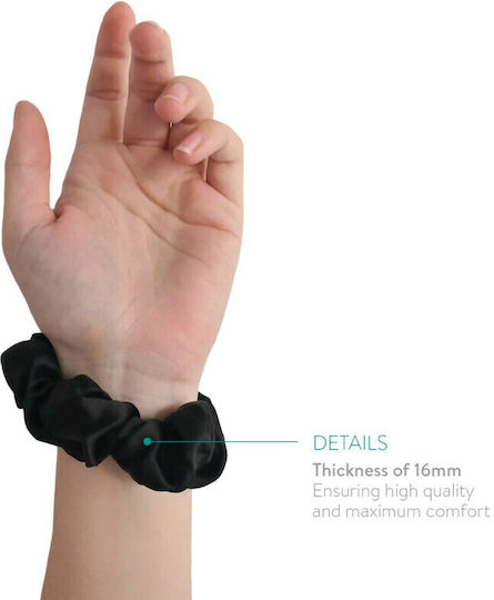 Navaris Scrunchie Μαύρο