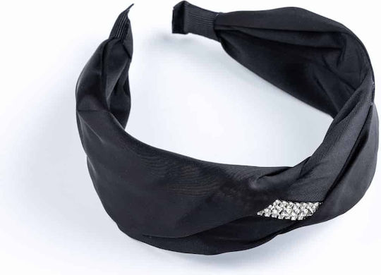 Cuoro Stirnband Haar Schwarz