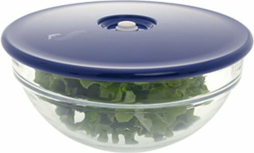 Glass Container Cover 6cm in White Color 177073
