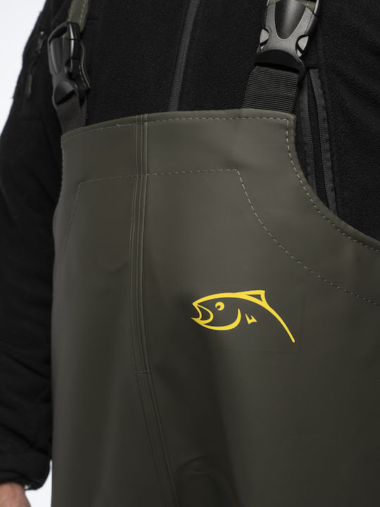 Waterproof Trousers Work Khaki