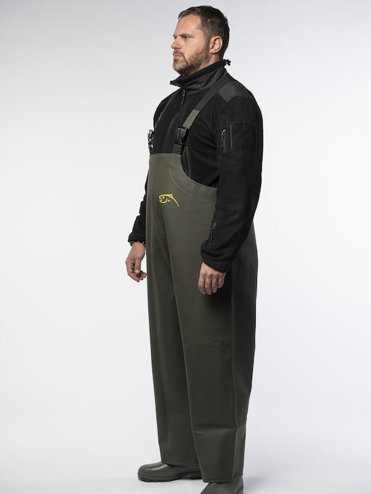Waterproof Trousers Work Khaki