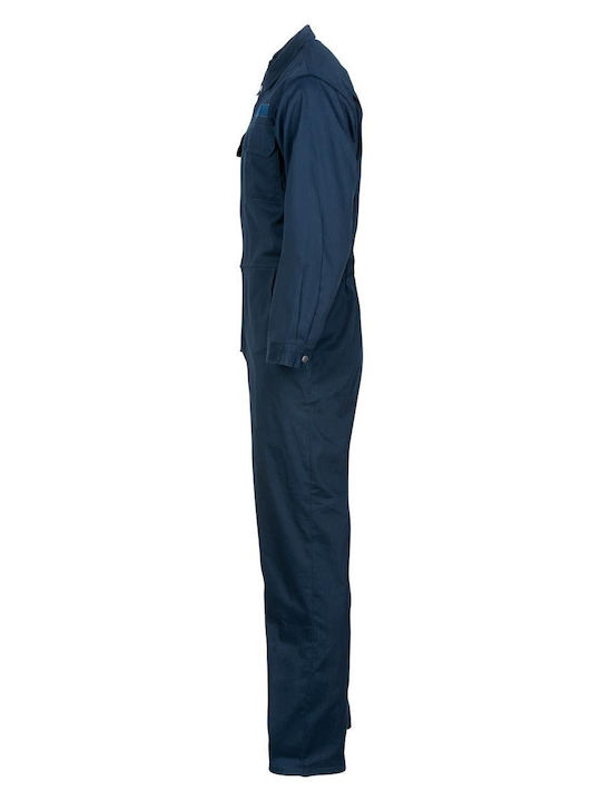 STOP Steppe Work Coveralls Full Body Cotton Navy Blue