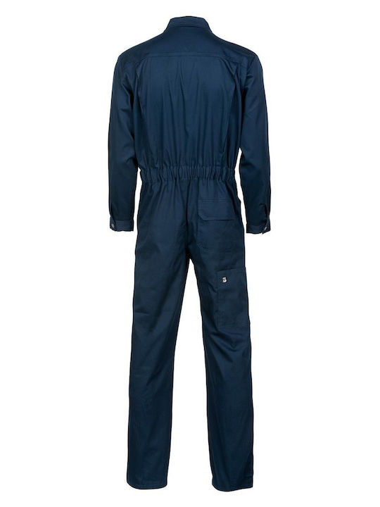 STOP Steppe Work Coveralls Full Body Cotton Navy Blue