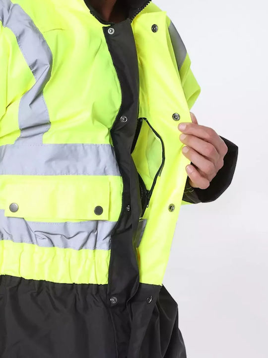 Portwest Salopetă De Lucru Corp Întreg Cu Benzi Reflectorizante Portocalie