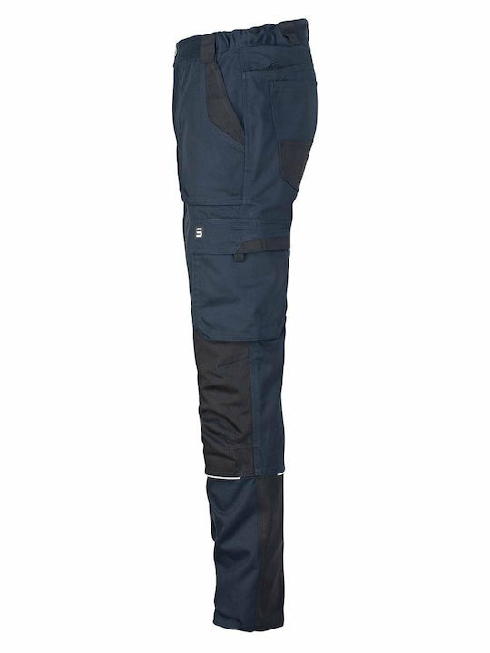 STOP Carbon Arbeitshose Marineblau