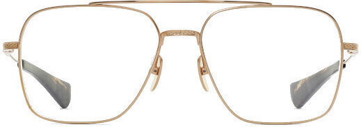Dita Flightseven Metal Prescription Eyeglass Frame Titanium Gold DTX111-02-57