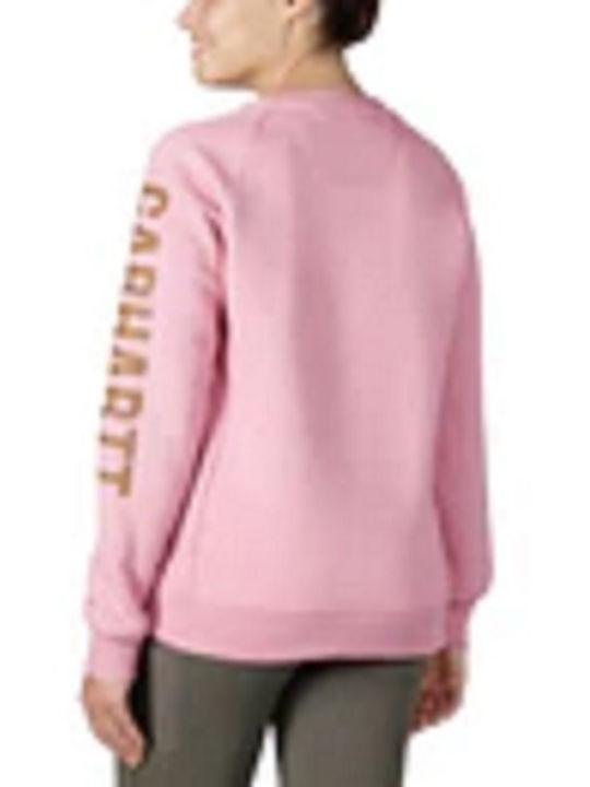 Carhartt Midweight Women's Sweatshirt Pink