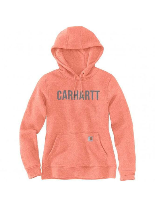 Carhartt Women's Hooded Sweatshirt Pink