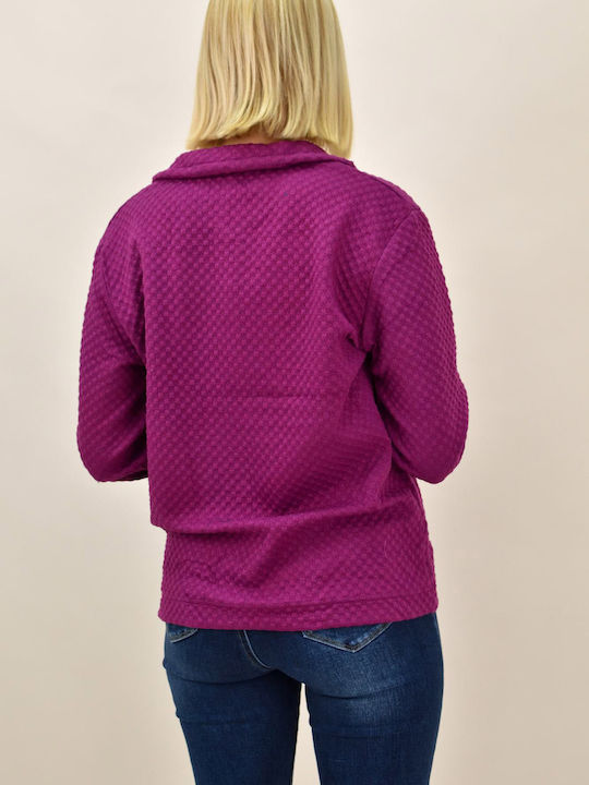 Potre Women's Cardigan Purple