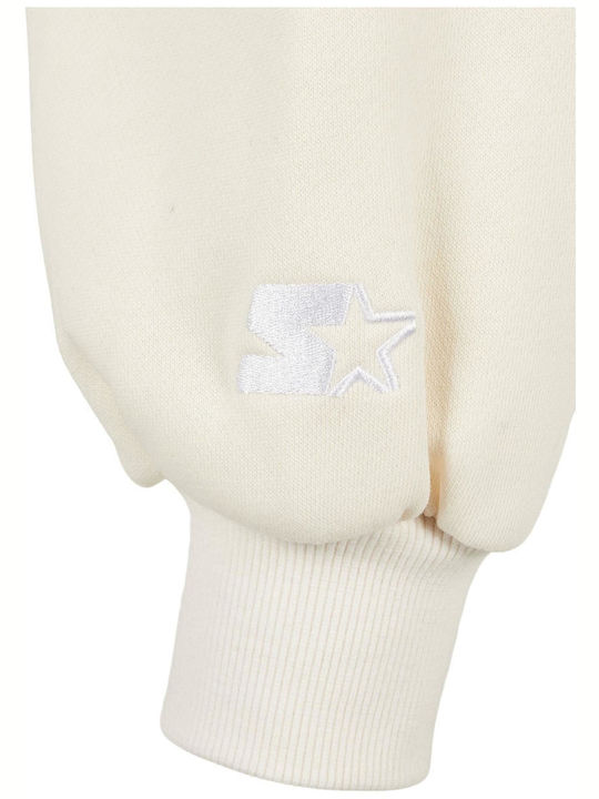 Essential Lang Damen Sweatshirt Kapuzen Weiß