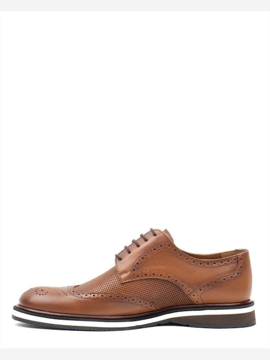 Vice Footwear Men's Leather Casual Shoes Brown TAN