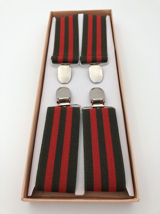 Hosenträger Monochrom Khaki