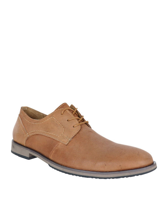 Leder Herren Freizeitschuhe Anatomisch Braun