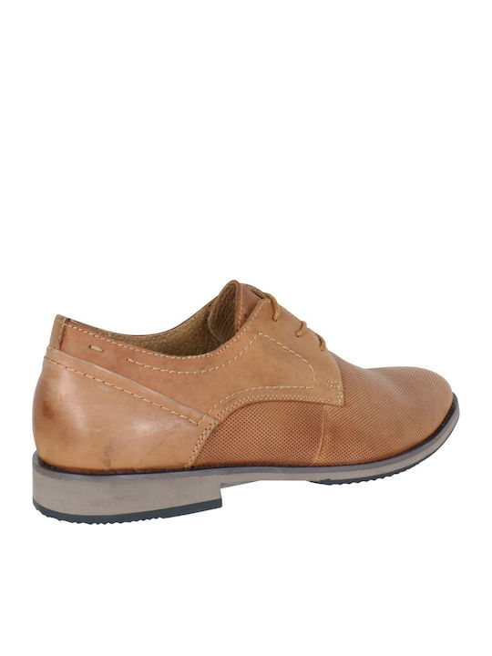 Leder Herren Freizeitschuhe Anatomisch Braun