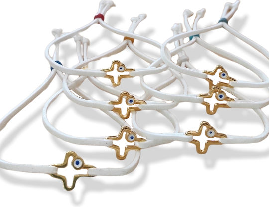 The Art of Beading Μαρτυρικό Βάπτισης Гривна Бял 20бр