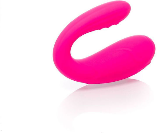 Zenn Double Fun Mini Δονητής για Ζευγάρια 8cm Ροζ