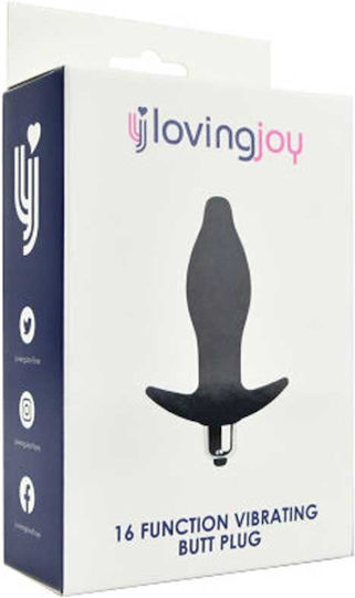 Loving Joy Anal Vibrator Black