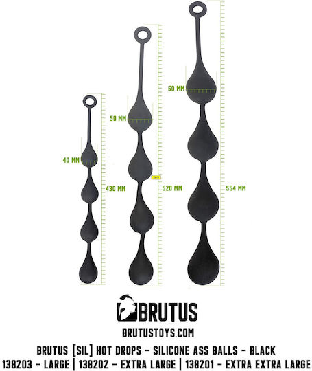 Brutus Πρωκτικές Μπίλιες XXLarge