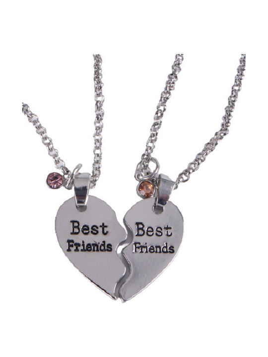 Tatu Moyo Silver Chain Kids Necklaces Heart SWNECK18210115527