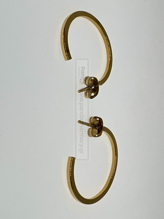 Farma Bijoux Hypoallergenic Kids Earrings with Stones from Gold